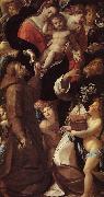 Giulio Cesare Procaccini Madonna and Child with Saints and Angels oil painting